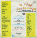 Verso, avec les paroles&nbsp;: (Aline Still - Un nouveau jour (Le village dans les nuages))