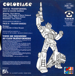 Verso de la pochette � colorier (<b>attention&nbsp;: ne colorie pas ton �cran&nbsp;!</b>) (R�cr�abide - Transformers, pour un monde meilleur)