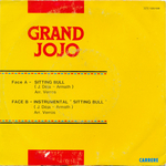 Le verso de la pochette&nbsp;: (Grand Jojo - Sitting Bull)