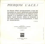 Verso&nbsp;: (ACE - L'A.C.E, moi j'aime)