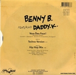Au verso&nbsp;: (Benny B featuring DJ Daddy K - Vous �tes fous&nbsp;!)