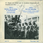 La troupe, au verso&nbsp;: (Syndicat d'Initiative de Beaulieu-sur-Mer - Bye Bye Beaulieu)