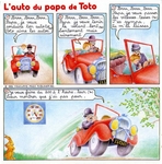 Les paroles en BD (merci � sarahf&nbsp;:-) (Carlos - L'Auto du papa de Toto)