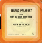 Verso de la pochette&nbsp;: (G�rard Palaprat - Partir en vacances)