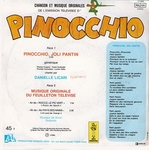 Le verso de Pinocchio, avec les jolies paroles&nbsp;:) (Danielle Licari - Pinocchio, joli pantin)