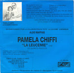 Verso de la pochette&nbsp;: (Pamela Chiffi - La Leuc�mie)