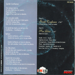 Le verso de la pochette&nbsp;: (Alain Des - Garde confiance)