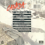 Le verso de la pochette&nbsp;: (Canada - Mourir les sir�nes)