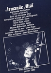 Le programme du concert&nbsp;: (Armande Alta� - Barbarock)