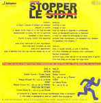 Le verso de la pochette&nbsp;: (Robert Closset - Stopper le sida)