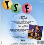 Au verso&nbsp;: (TSF - Boule de gomme)