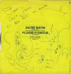 Le verso (un peu gribouill�&nbsp;!) (Sam Letr�ne - Sacr� matin)