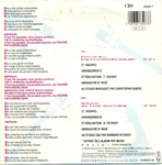 Verso de la pochette&nbsp;: (Thierry Hazard - Poup�e psych�delique)