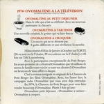Les explications&nbsp;: (Ovomaltine - Campagne 1974)