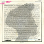 Le verso de la pochette&nbsp;: (Taffy - I Love My Radio)