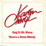 Le pressage promo et juke-box&nbsp;: (Karen Cheryl - Sing to me Mama)