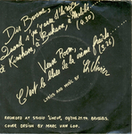 Le verso de la pochette&nbsp;: (Christian Olivier - Verse Room, c'est le blues de la cr�me fra�che&hellip;)