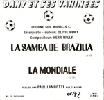 Le verso de la pochette&nbsp;: (Dany et ses Vahin�es - La samba de Brazilia)