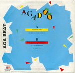 Le verso de la pochette&nbsp;: (Aga Beat - Agadoo)