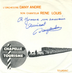 Le verso de la pochette&nbsp;: (Dany Andr� - Soleil et spaghetti)