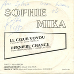 Le verso de la pochette&nbsp;: (Sophie Mika - Le c&oelig;ur voyou)