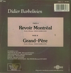  (Didier Barbelivien - Revoir Montr�al)