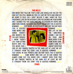 Le verso avec des paroles&nbsp;: (The Belle Stars - 80's romance)