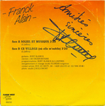 Le verso de la pochette&nbsp;: (Franck Alain - Soleil et Musique)