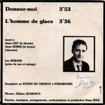 La d�dicace au verso&nbsp;! (Dany Seeg - L'Homme de glace)