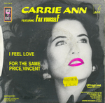 Le verso de la pochette&nbsp;: (Fax Yourself featuring Carrie Ann - I feel love)