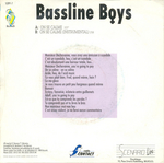 Le verso de la pochette&nbsp;: (Bassline Boys - On se calme)