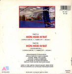 Au verso&nbsp;: (C.L.E.M. - Mon mari m'bat)