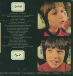 Le verso avec paroles (Oph�lie - Dis grand-p�re)
