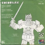 Le coloriage au verso&nbsp;! (Michel Barouille - Bioman)
