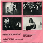 Chacun fait ce qu'il lui pla�t au verso&hellip; (Chagrin d'amour - Chacun fait (c'qui lui pla�t))