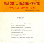 Le verso de la pochette&nbsp;: (Georges Lejeune - Marche du Racing-White)