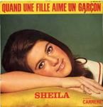 La pochette du EP (Sheila - L'�ne, le B&oelig;uf et le Petit Mouton)