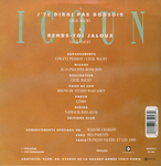 Le verso de la pochette&nbsp;: (Icoun - J'te dirai pas bonsoir&nbsp;!)