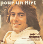Le verso de la pochette&nbsp;: (Michel Delpech - Pour un flirt)