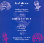 Verso&nbsp;: (Michou - Sign� Michou&nbsp;!)