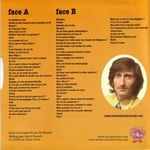Le dos de pochette avec tous les titres interpr�t�s (Le Chevalier De Rinchy - Mes plus belles chansons d'amour (face A))