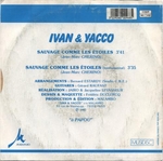 Le verso de la pochette&nbsp;: (Ivan & Yacco - Sauvage comme les �toiles)