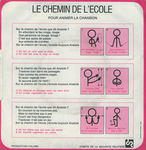 Au verso&nbsp;: (Daniel et Anatole - Le Chemin de l'�cole)