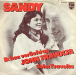La pochette de la version n�erlandaise&nbsp;: (Sandy - Mon grand amour c'est John Travolta)