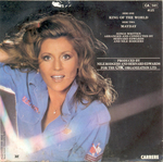 Le verso de la pochette&nbsp;: (Sheila B. Devotion - King of the world)