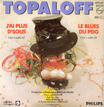 Au verso&nbsp;: (Patrick Topaloff - Le Blues du PDG)