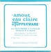 Le verso : (Jean-Pierre & Nathalie - Amour, eau claire et Tupperware)
