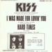 Verso (Kiss - I was made for lovin' you)