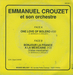  (Emmanuel Crouzet et son Orchestre - Bonjour la France  la mexicaine)