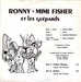 Le verso : (Ronny + Mimi Fisher et les Gupards - Rockers Biseness)